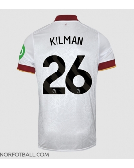 Billige Fotballdrakt West Ham United Max Kilman #26 Replika Tredjedrakt 2024-25 Kortermet
